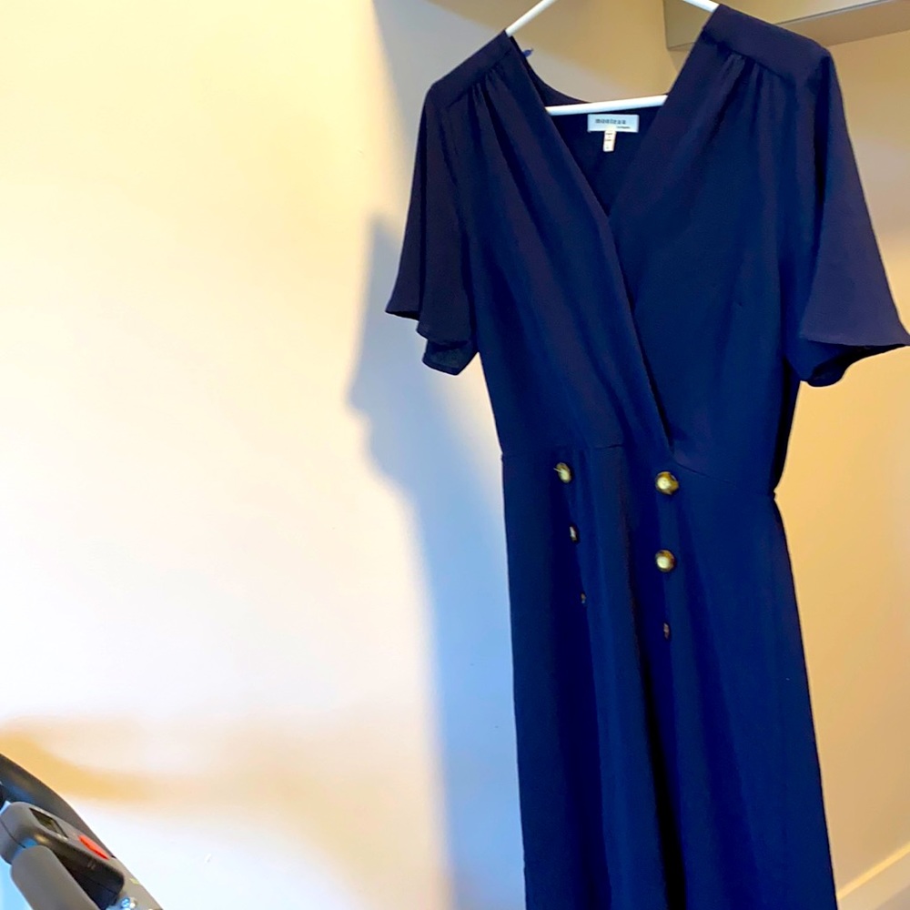 vintage - navy dress (MINT)